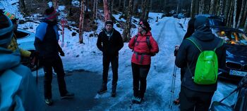 Planinsko društvo Ajdovščina: Nočni pohod na Golake ob polni luni