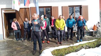 Planinsko društvo Ajdovščina: 31. zimski pohod na Čaven