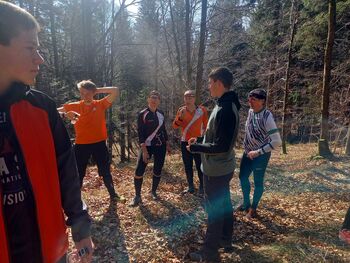 SOL 4 PODKRAJ, Orientacija po gozdu