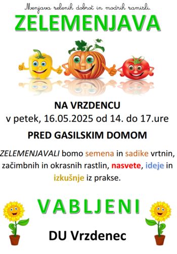 Zelemenjava na Vrzdencu Zelemenjava na Vrzdencu