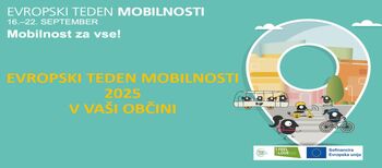 Evropski teden mobilnosti 2025 Evropski teden mobilnosti 2025
