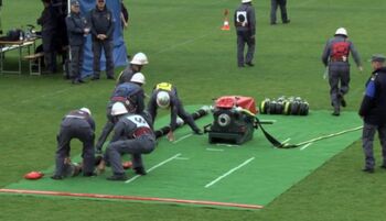 Gasilsko tekmovanje v Horjulu Gasilsko tekmovanje v Horjulu