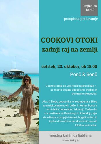 POTOPISNO PREDAVANJE - COOKOVI OTOKI POTOPISNO PREDAVANJE - COOKOVI OTOKI