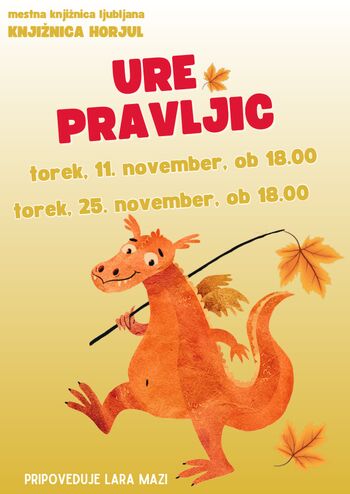 Ura pravljic v novembru Ura pravljic v novembru