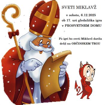 Obisk svetega Miklavža Obisk svetega Miklavža