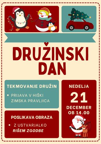 Zimska pravljica - nedelja, 21.12.2025 Zimska pravljica - nedelja, 21.12.2025