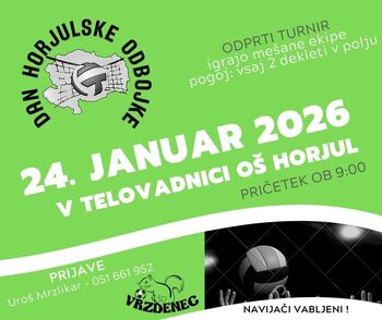 DAN HORJULSKE ODBOJKE