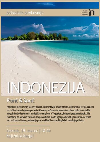 POTOPISNO PREDAVANJE - INDONEZIJA