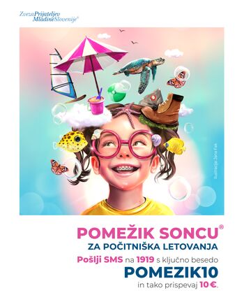 Pomežik soncu - omogočimo počitnice vsem otrokom