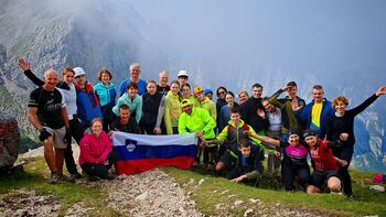 Planinsko društvo Ajdovščina - nova žiga v SPP s Kriških podov in Razorja