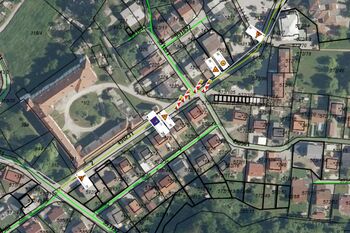 DELNA ZAPORA OBČINSKE CESTE LZ490231 DVOREC - OBČINA