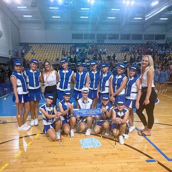 Sevniške mažorete uspešne na evropskem prvenstvu v Sarajevu Sevniške mažorete uspešne na evropskem prvenstvu v Sarajevu