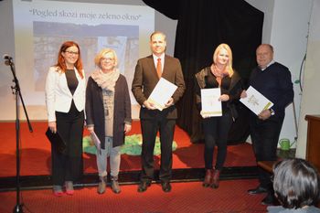 Podelitev posebnih občinskih priznanj moja dežela lepa in gostoljubna in zaključek natečaja Pogled skozi moje zeleno okno 