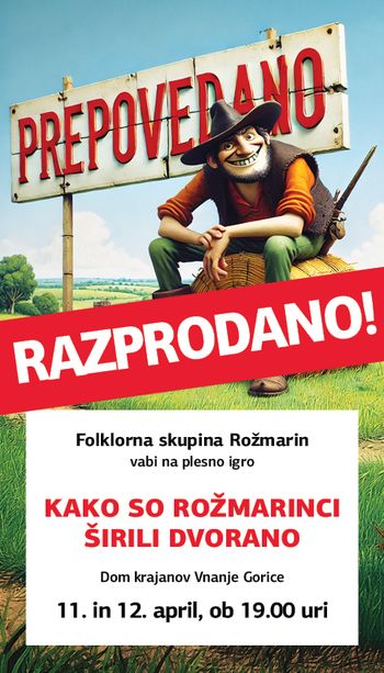 Kako so rožmarinci širili dvorano 