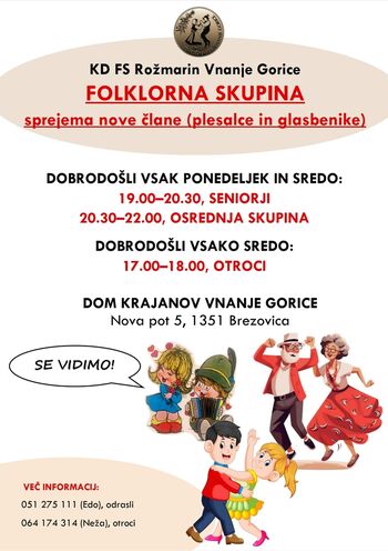 Folklora za vse Folklora za vse