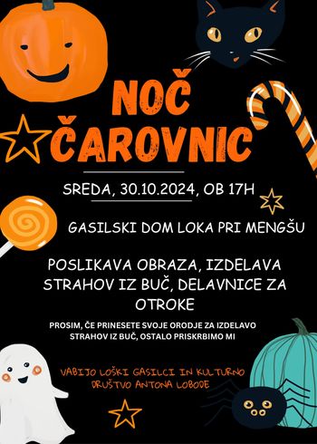 Delavnica izdelovanja buč 