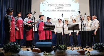 Letni koncert Ljudskih pevcev Blanca