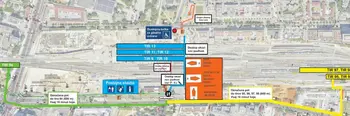 Na postaji Železniška postaja Ljubljana spremenjen dostop na perone tudi za gibalno ovirane osebe
