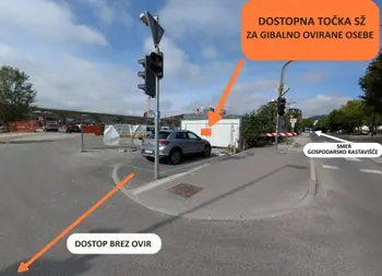 Na postaji Železniška postaja Ljubljana spremenjen dostop na perone tudi za gibalno ovirane osebe