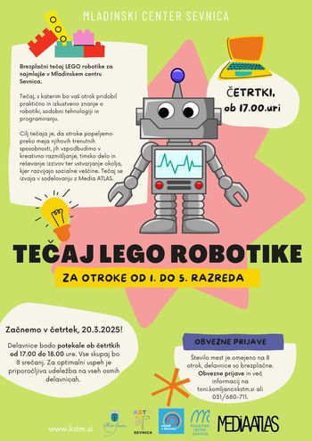 Tečaj LEGO robotike