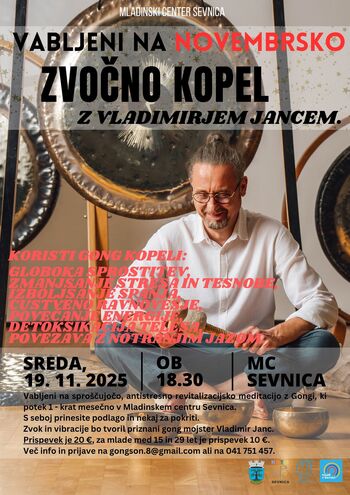 Zvočna kopel z Vladimirjem Jancem