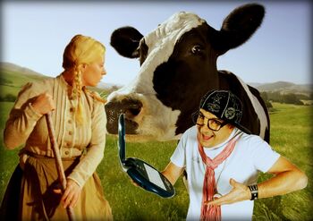 Otroška predstava EKO, EKO, EKO, krava daje...? Mleko!