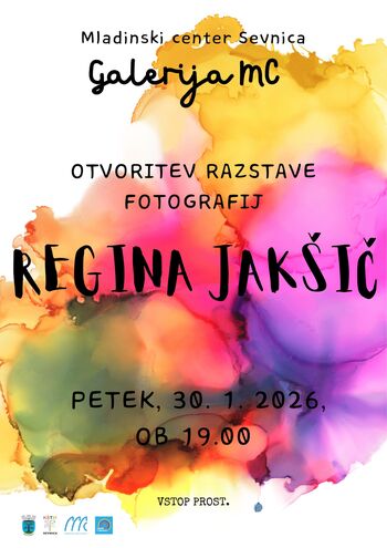 Otvoritev razstave fotografij avtorice Regine Jakšič