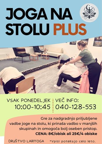 Joga na stolu PLUS