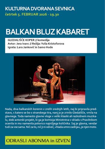 Predstava Balkan bluz kabaret