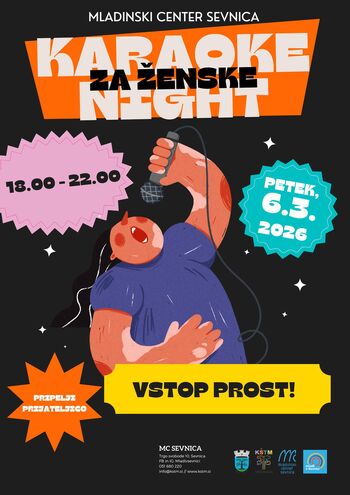 Karaoke Night za ženske
