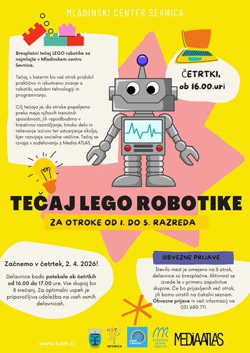 Tečaj LEGO robotike za najmlajše