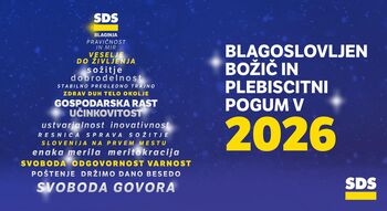 Voščilo SDS Vransko