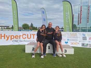 Odličen uspeh atletinj AK Žalec na mednarodnem mitingu Ptuj 2025!