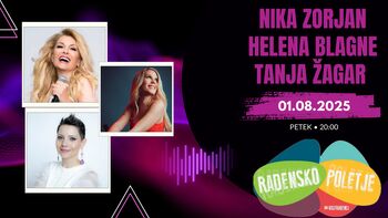 Koncert Nika ZORJAN, Helena BLAGNE, Tanja ŽAGAR