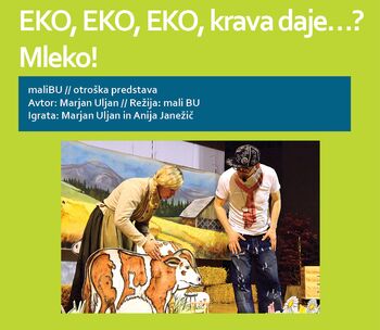 EKO, EKO, EKO, krava daje...? Mleko!