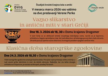 Predavanje dr. Verene Perko: Vazno slikarstvo in antični miti v stari Grčiji