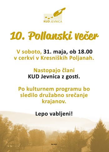 10. Pollanski večer