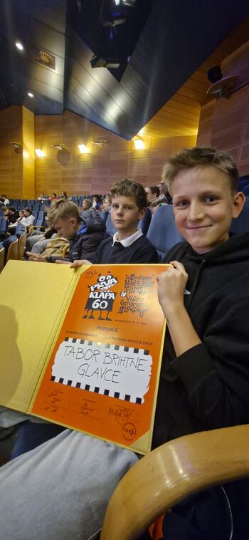 Vojniški učenci prejeli priznanje za filmsko ustvarjanje