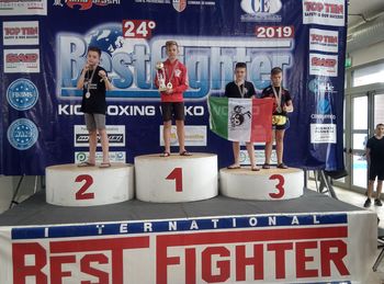 Srebro Tadeja Božiča na Svetovnem kickboxing pokalu