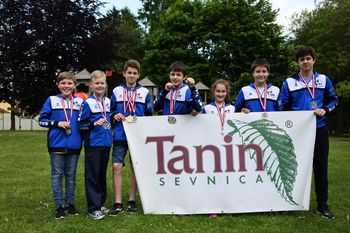 Devet medalj za sevniške karateiste v Avstriji