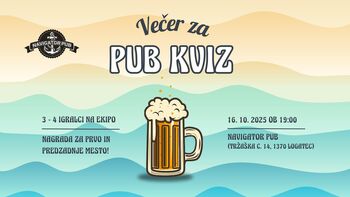 Pub kviz-Navigator pub,Logatec