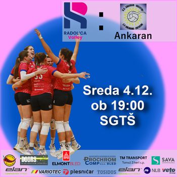Tekma 1A ženske odbojkarske lige med Radol'ca Volley in Ankaran