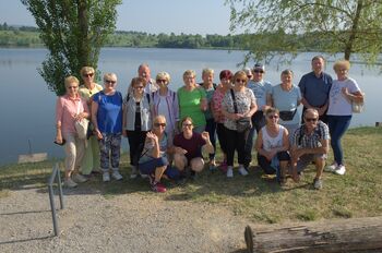 Izlet društva upokojencev Šmartno pri Litiji v Škofjo Loko