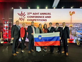 Študenti Višje strokovne šole za gostinstvo, velnes in turizem Bled srebrni v Rigi