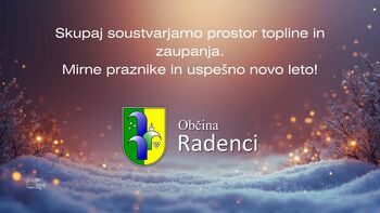 Praznično voščilo Občine Radenci