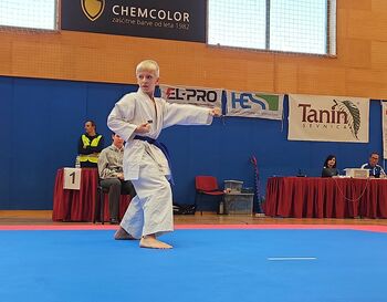 MEMORIAL FRANC KOTAR V SEVNICI ZDRUŽIL 130 KARATEISTOV IZ 12 KLUBOV