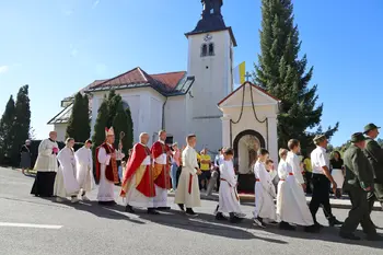Na Rakitni slovesno praznovali 500-letnico prve omembe cerkve sv. Križa