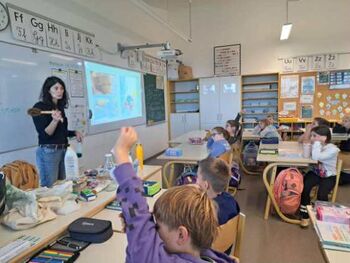 Naše najmlajše smo učili o ravnanju z odpadki