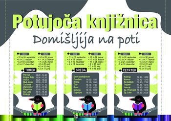 Potujoča knjižnica Domžale Potujoča knjižnica Domžale