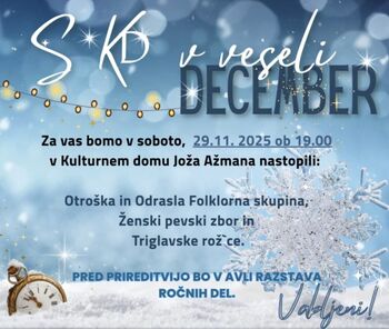 S KD Bohinj v veseli december